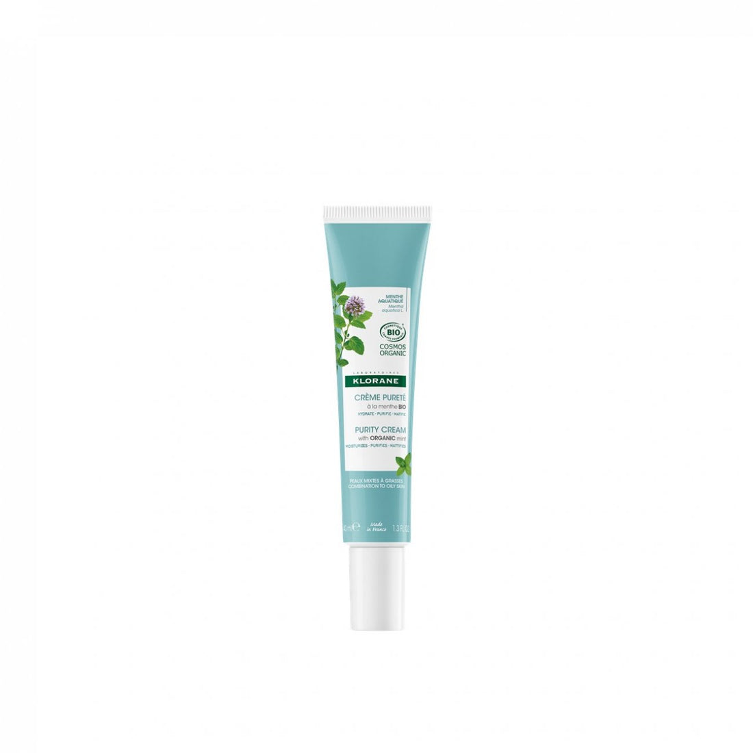 Klorane Purity Cream com Hortelã Aquática Orgânica 40ml