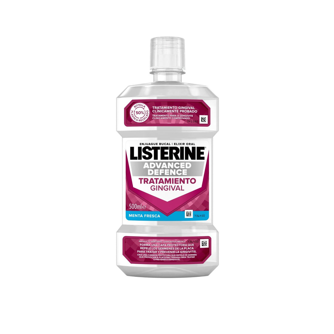 Listerine Advanced Defense Gum Treatment Colutório 500ml