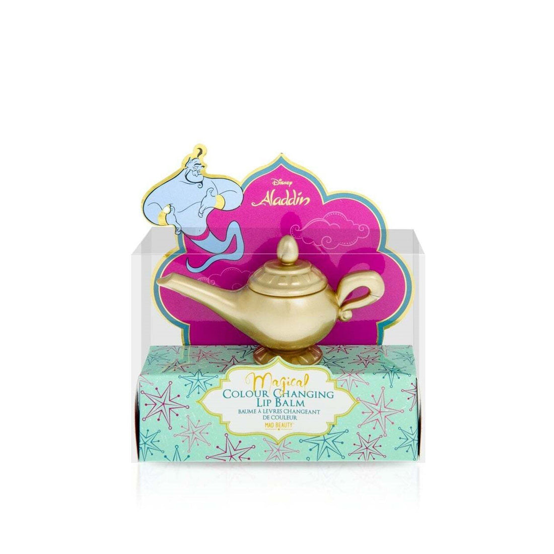 Mad Beauty Disney Aladdin Baume à lèvres magique changeant de couleur 4,6 g