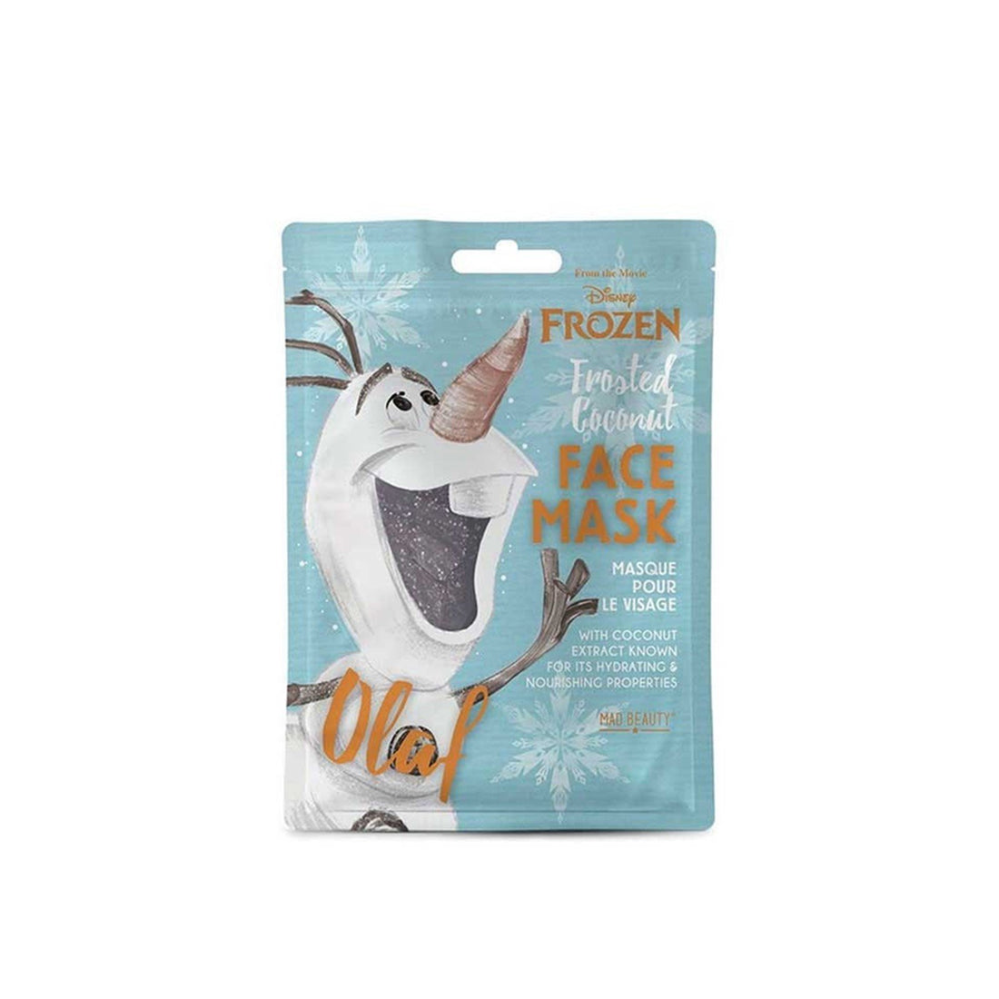 Máscara Facial Mad Beauty Disney Frozen Olaf 25ml
