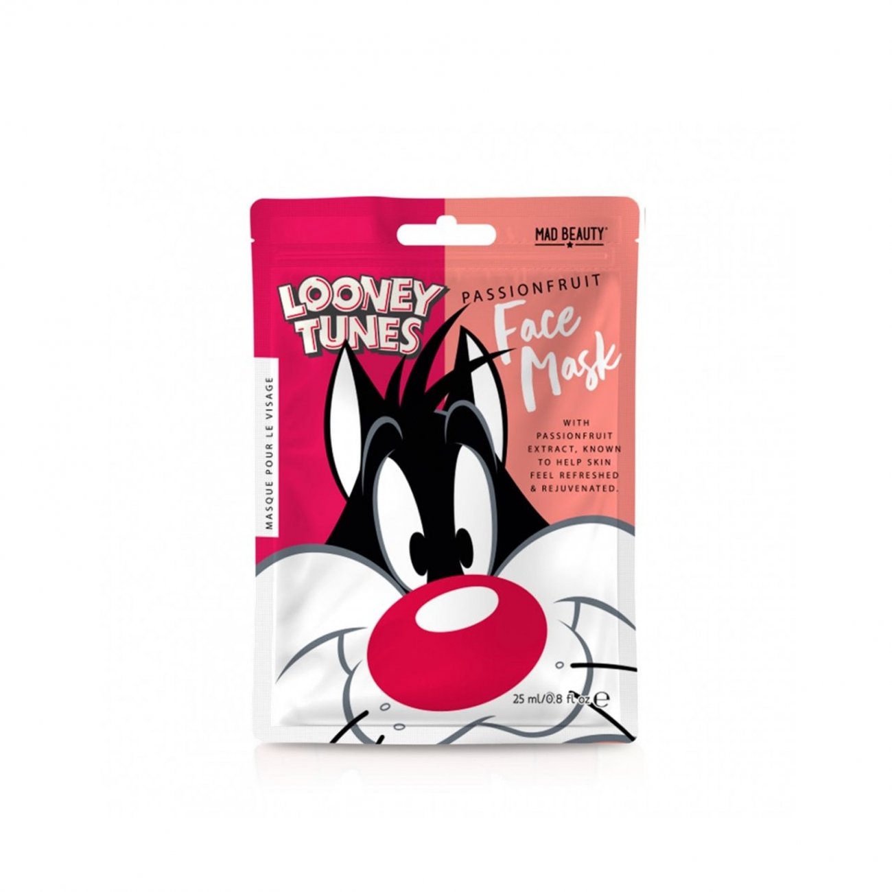 Mad Beauty Warner Brothers Looney Tunes Sylvester Masque en feuille 25 ml