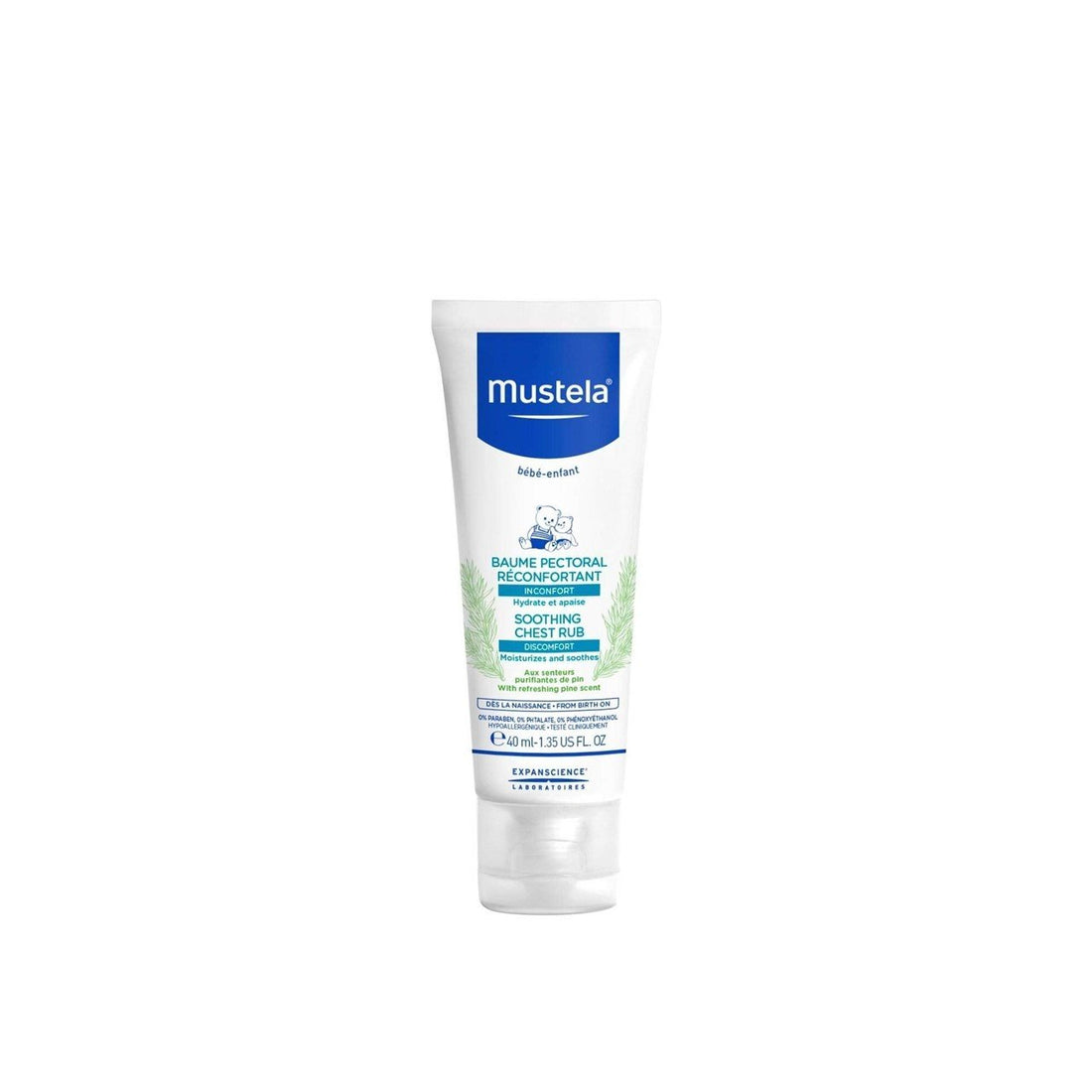 Mustela Soothing Chest Cream 40ml