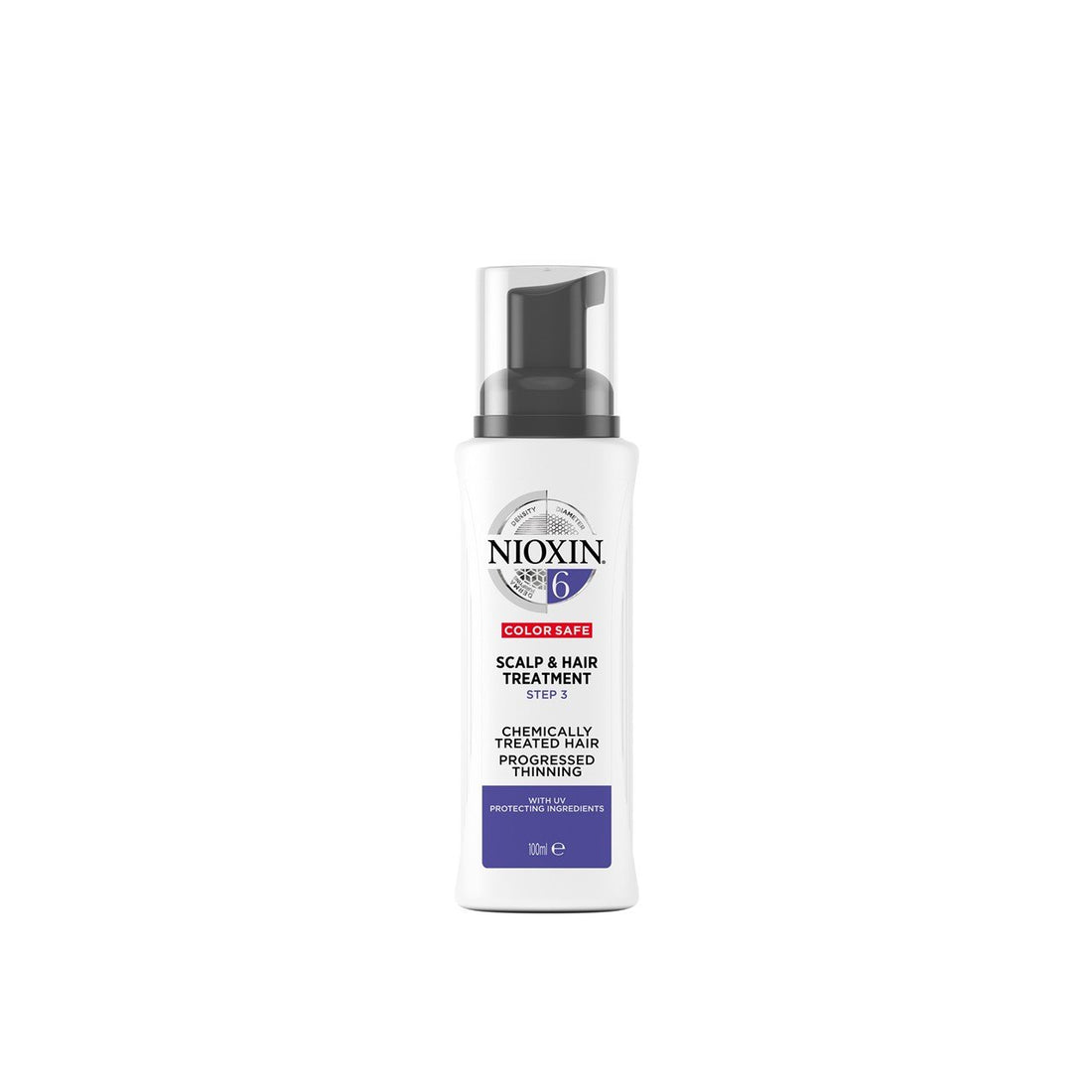 Nioxin System 6 Tratamento para Couro Cabeludo e Capilar 100ml