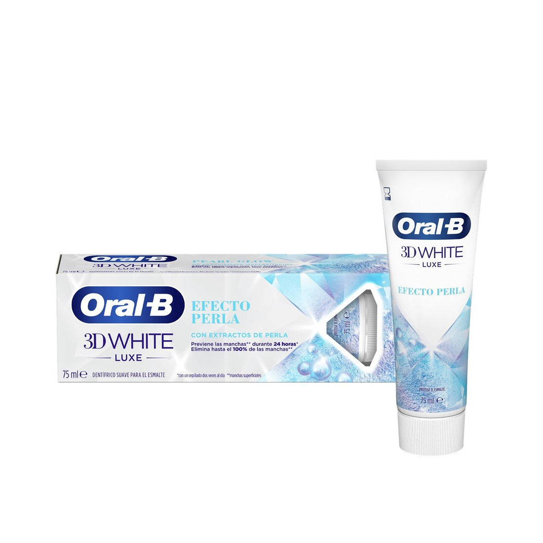 Creme dental branqueador Oral-B 3D White Luxe Pearl Glow 75 ml