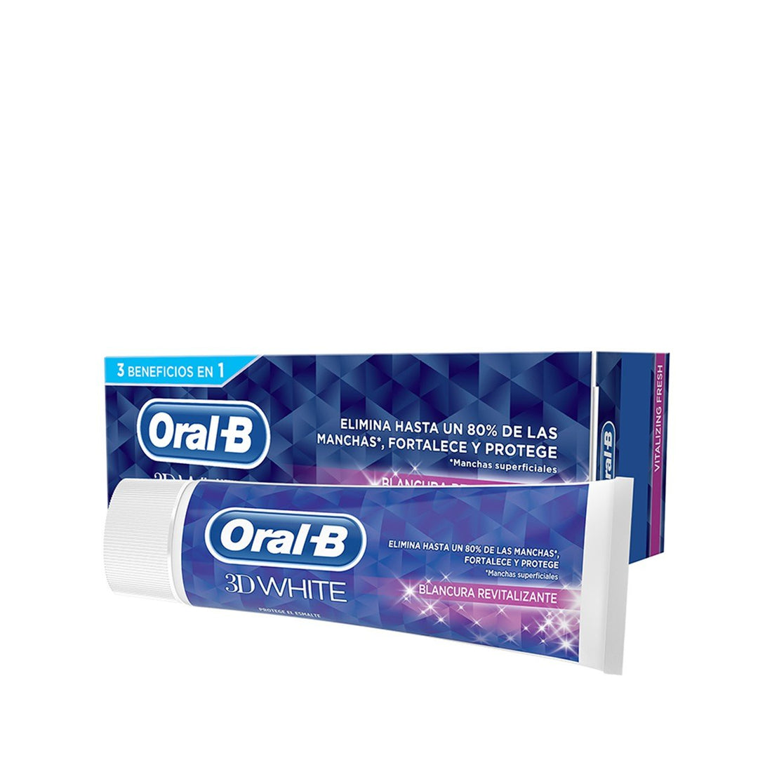 Oral-B 3D White Dentifrice Blanchissant Frais Vitalisant 75 ml