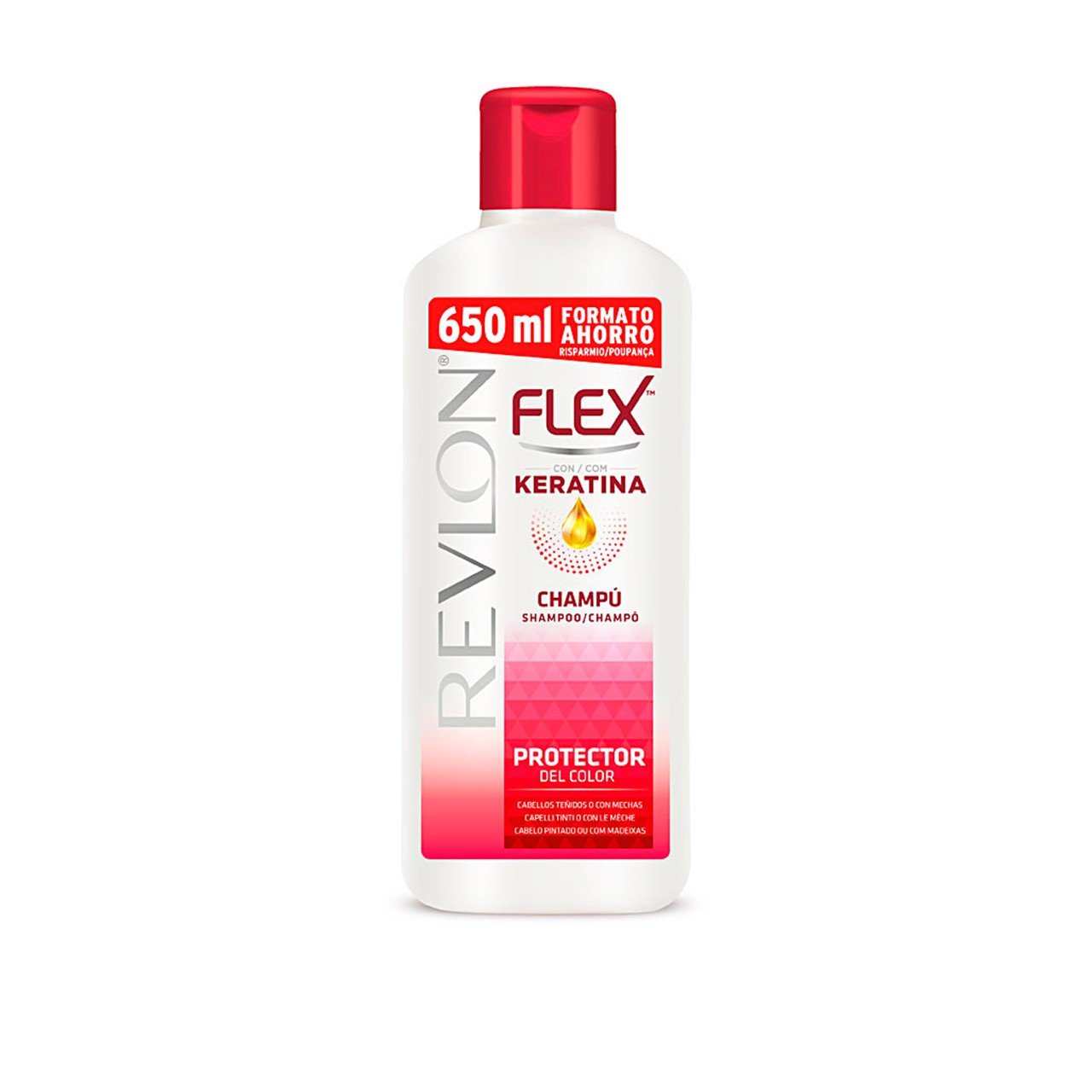 Revlon Flex Kératine Shampooing Protection de la Couleur 650 ml