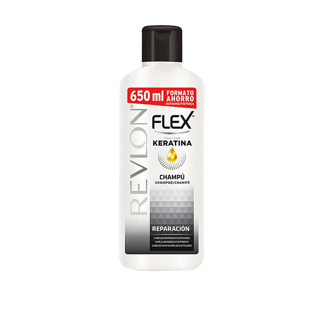 Revlon Flex Shampooing Réparateur à la Kératine 650 ml