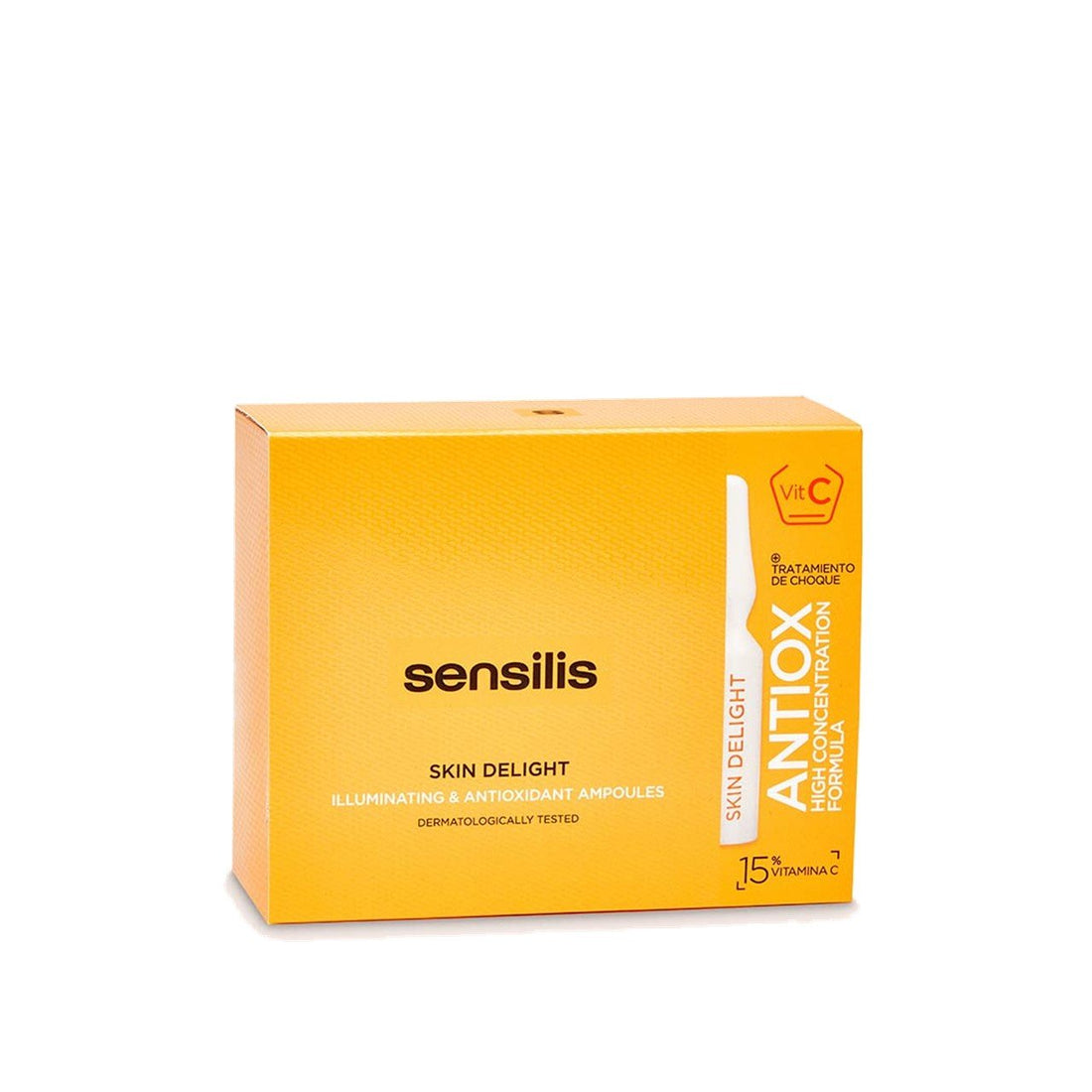 Ampolas Iluminadoras e Antioxidantes Sensilis Skin Delight 15x1,5ml