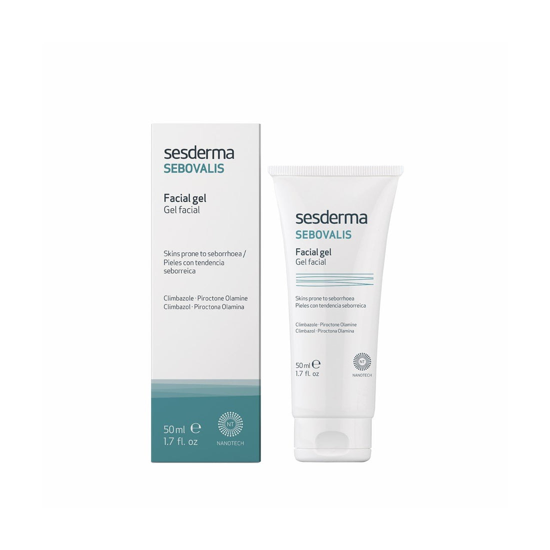 Sesderma Sebovalis Gel Anti-Seborreia Rosto e Couro Cabeludo 50ml