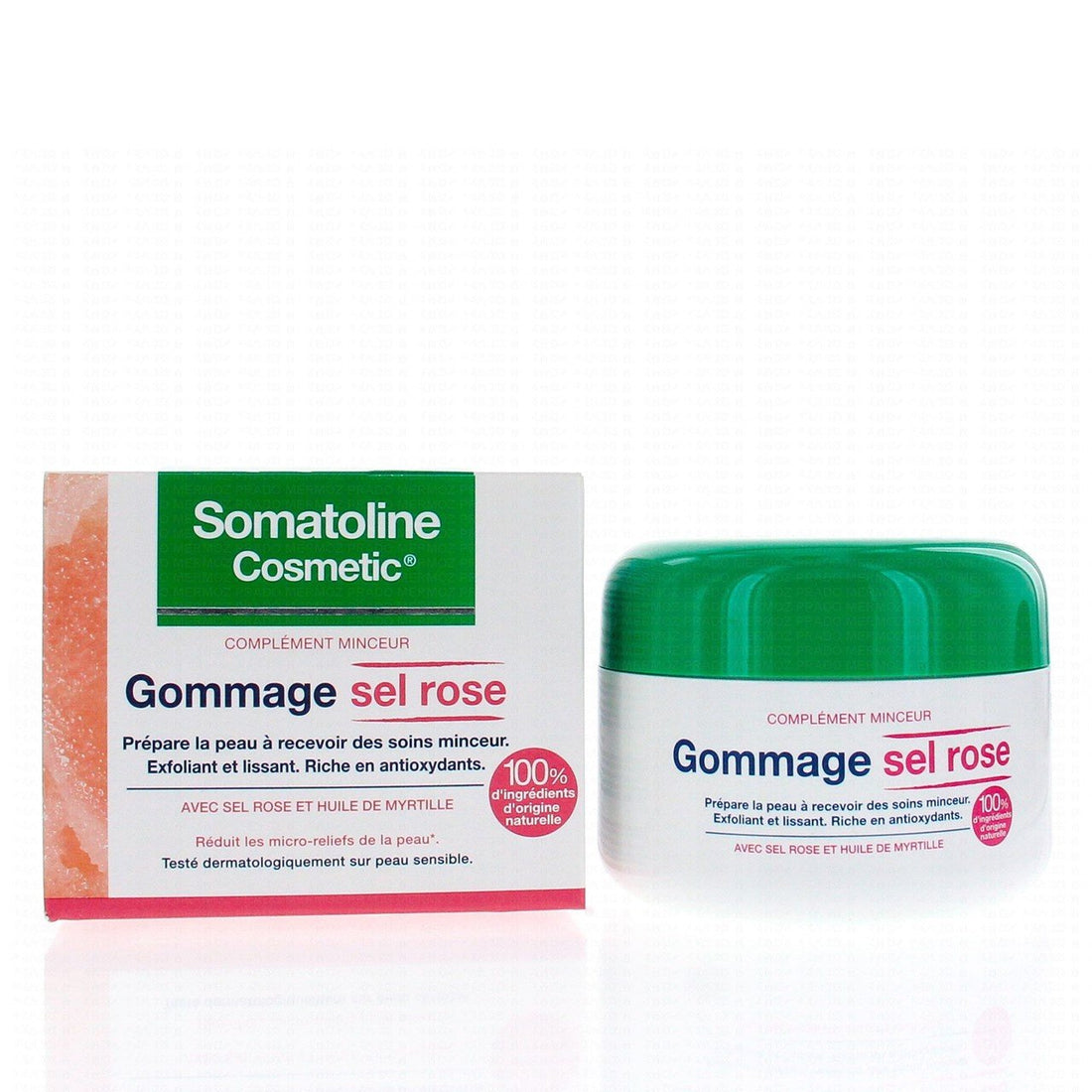 Somatoline Gommage Cosmétique Sel Rose 350g