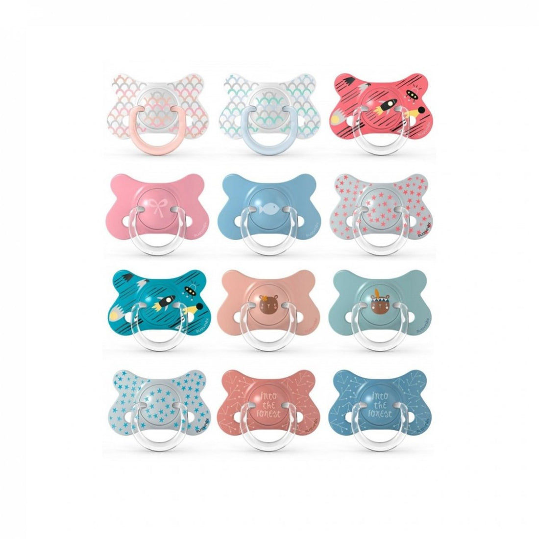 Chupeta anatômica Suavinex Fusion silicone mamilo 4-18m x2