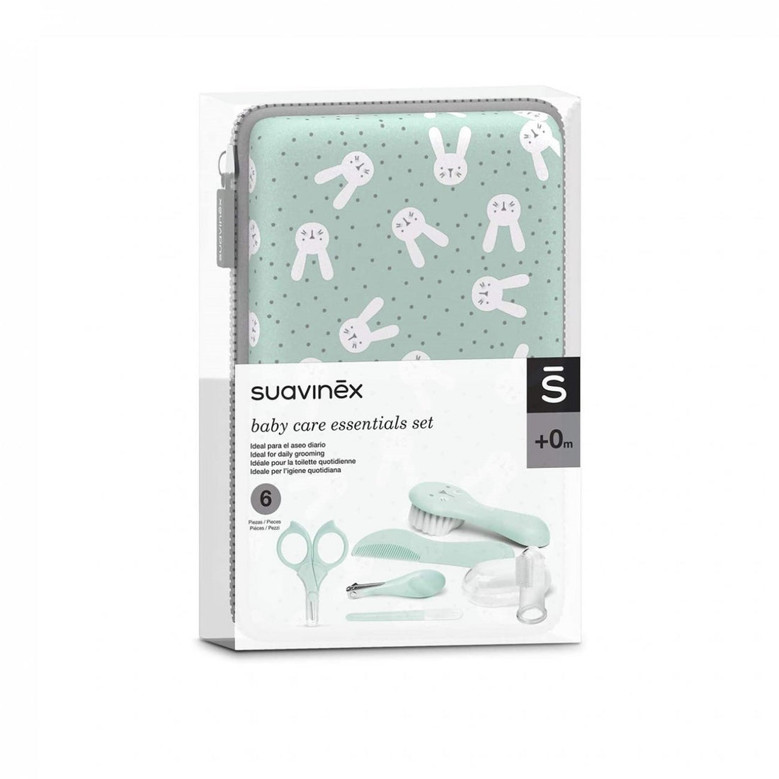Kit de cuidados essenciais para bebês Suavinex Green