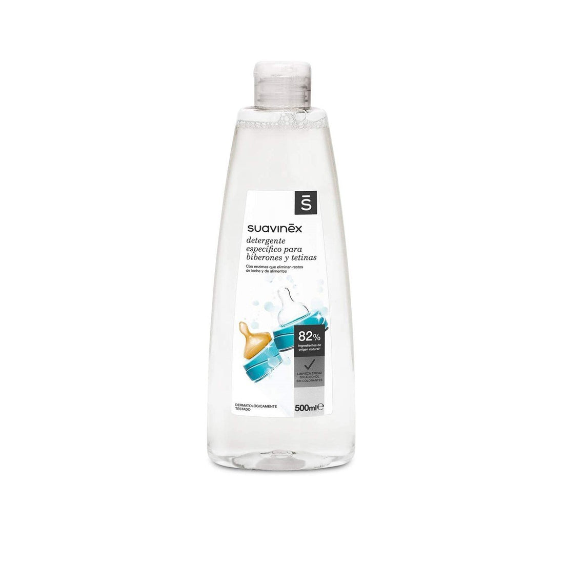 Suavinex Detergente Específico para Biberões e Tetinas 500ml (16.91fl oz)