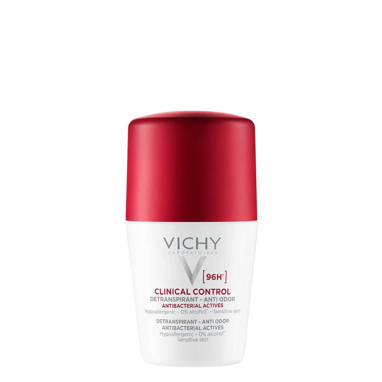 Vichy Clinical Control Déodorant Roll-On Anti-Transpirant 96h 50 ml