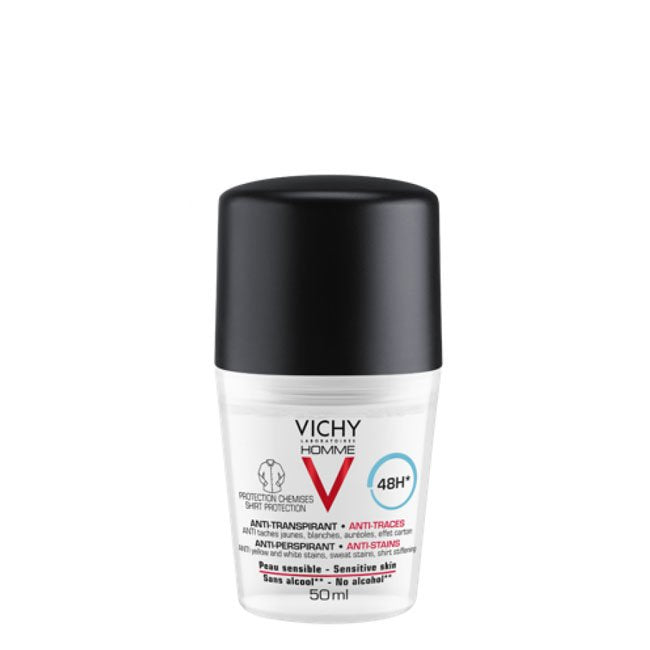 Vichy Homme 48h Anti-Perspirant Anti-Stains Deodorant 50ml