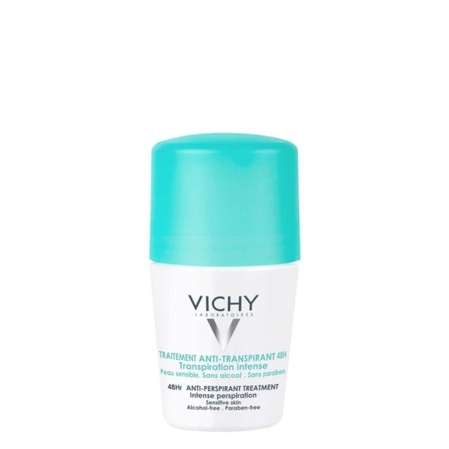 Vichy Desodorizante Roll-On Tratamento Antitranspirante 48h 50ml