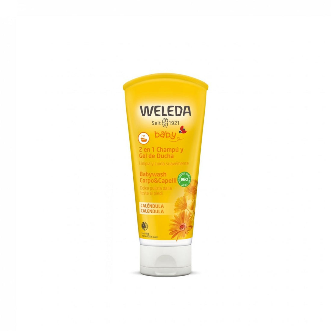 Weleda Calendula Baby Shampoo & Body Wash 200ml